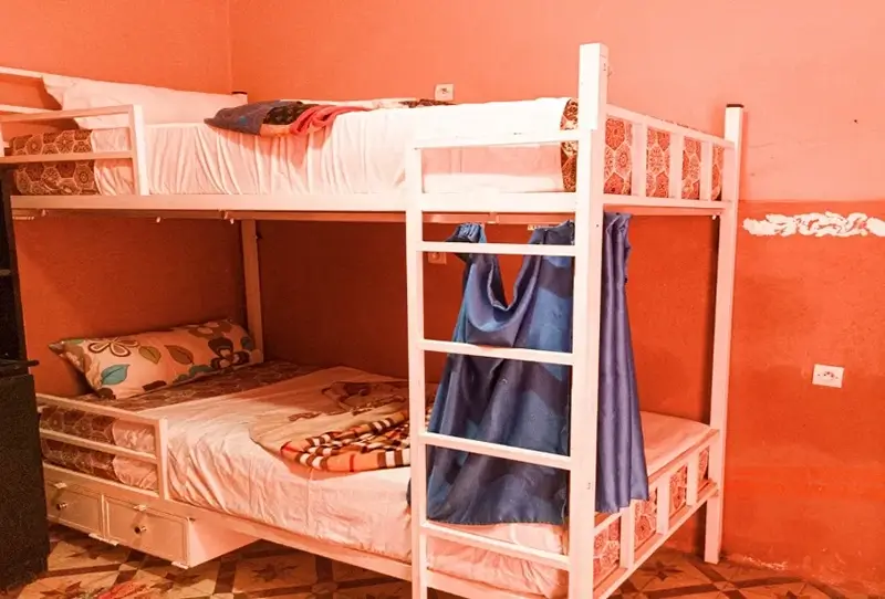 Marrakech Hostels - Kasbah Red Castle Hostel Dorm Room
