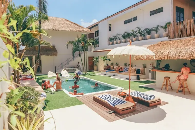 Best Hostels in Ubud - Kuna Bali Pool Area