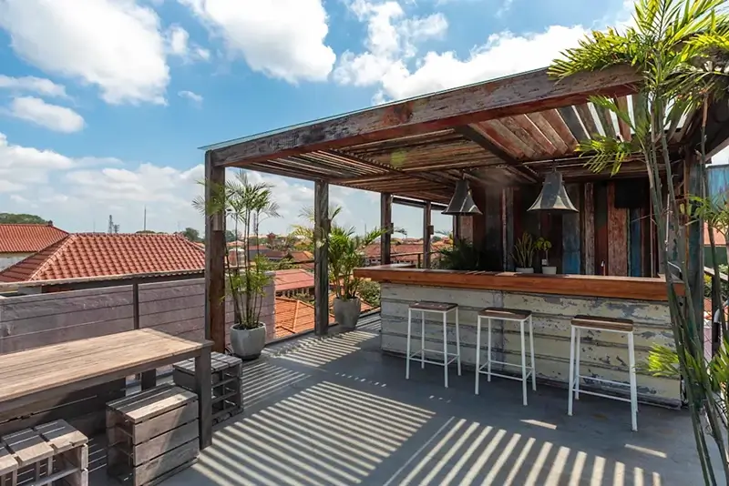 Kuta Hostels - Kuta M Boutique Hostel Legian Rooftop Bar
