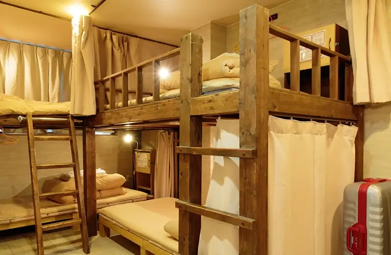 Kyoto Hostels - Kyoto Hana Hostel Dorm Room