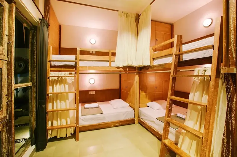 Best Hostels in Kuta - Lokal Bali Hostel Dorm Room