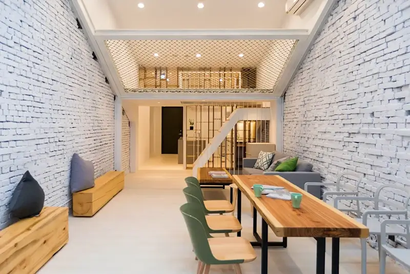 Best Hostels in Taipei - Meander 1948 Hostel - Taipei Main Station Common Area