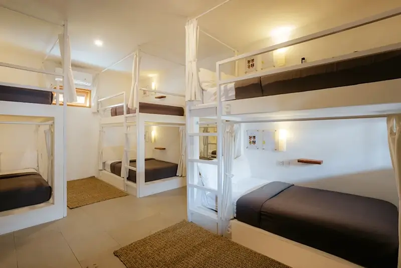 Best Hostels in Ubud - Puri Garden Hotel Hostel Dorm Room