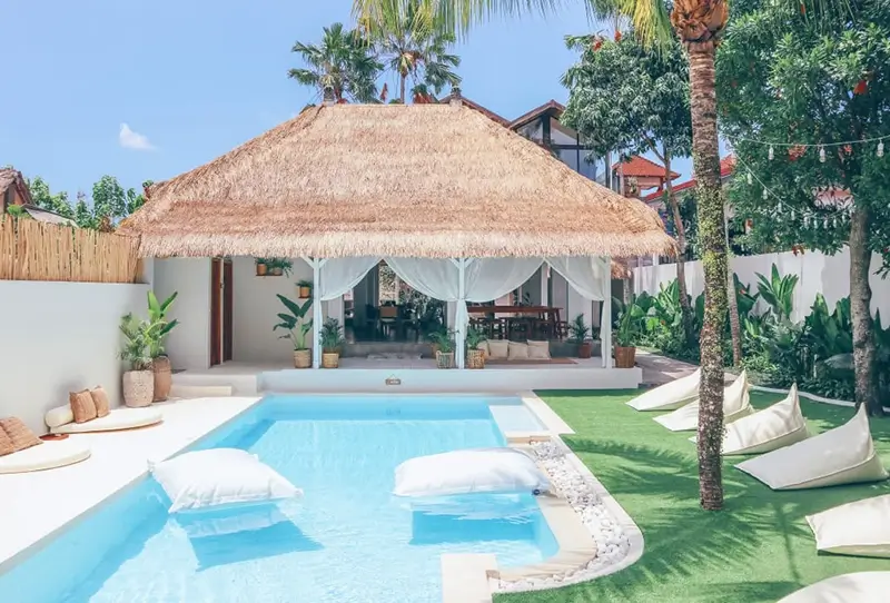 Best Hostels in Ubud - Puri Garden Hotel Hostel Pool Area