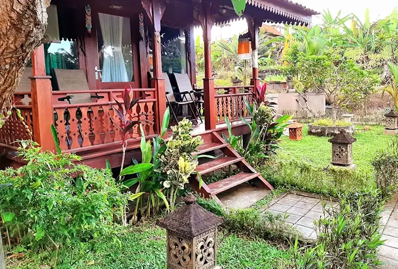 Best Hostels in Ubud - Ubud Rice Field House Common Area