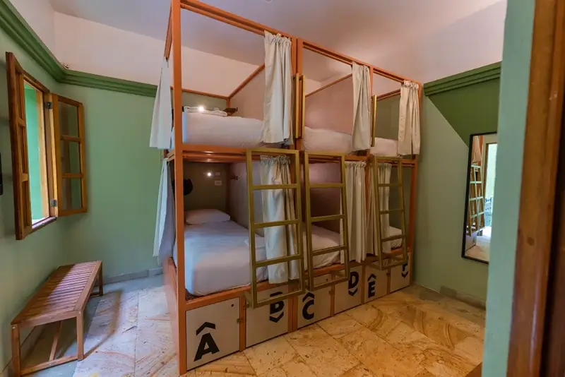 Best Hostels in Oaxaca - Viajero Oaxaca Hostel Dorm Room