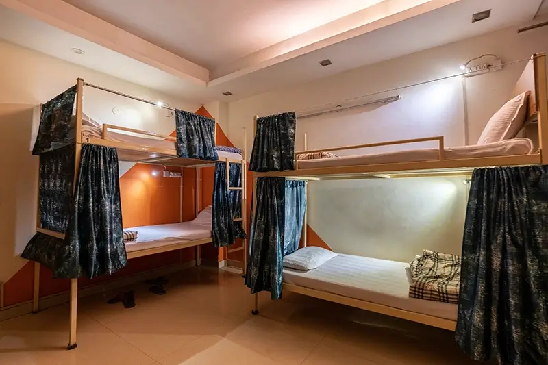 Best Hostels in Delhi - AmigosIndia Dorm Room