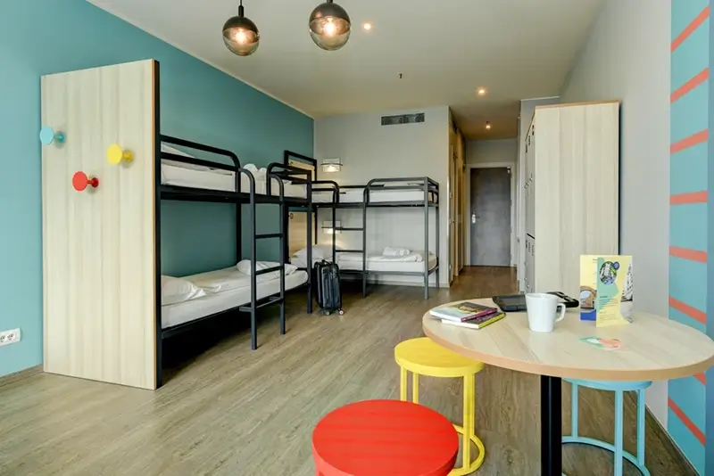 Best Hostels in Venice - MEININGER Venezia Mestre Dorm Room