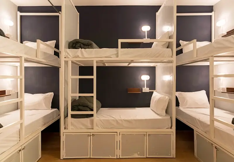 Goa Hostels - Madpackers Goa Dorm Room