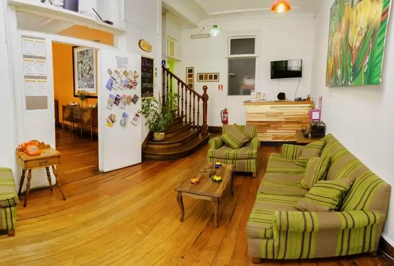 Best Hostels in Valparaiso - Nomada Eco Hostal Common Area