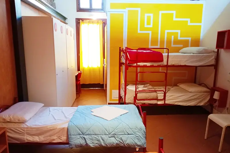 Best Hostels in Venice - Ostello S. Fosca Dorm Room