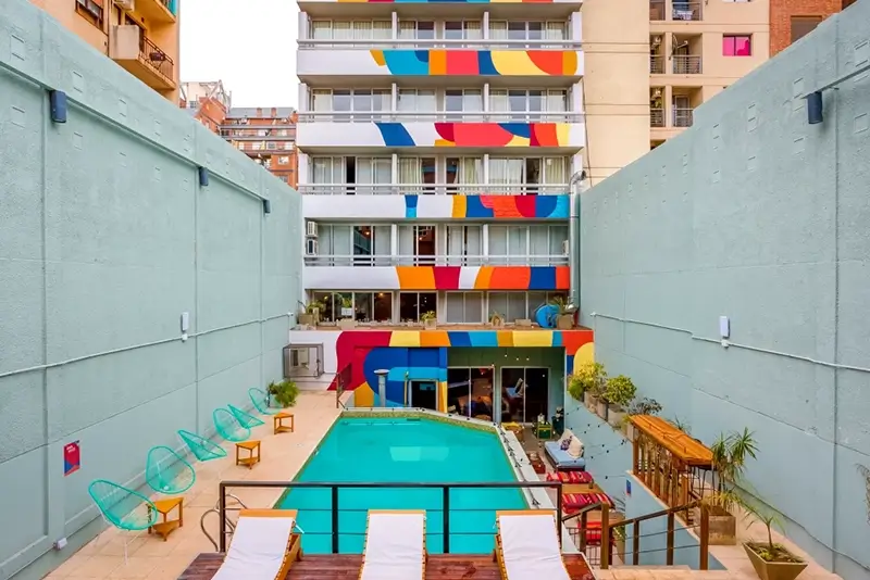 Best Hostels in Cordoba - Selina Nueva Cordoba Pool Area