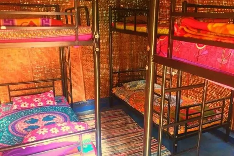 Best Hostels in Goa - The Bucket List Goa Dorm Room