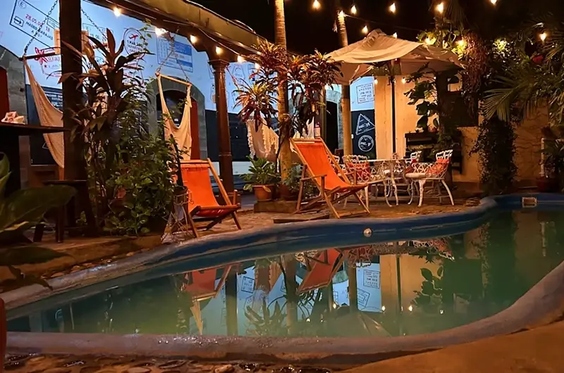 Best Hostels in Leon - Bigfoot Hostel and Volcano Boarding Pool Area