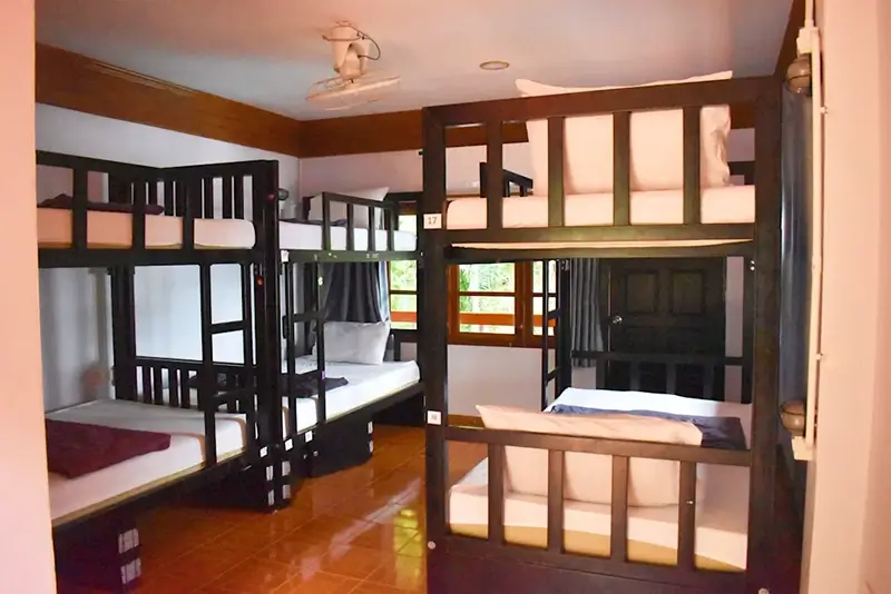 Best Hostels in Krabi - Blanco Hideout Railay Dorm Room