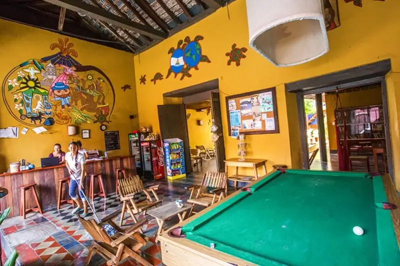 Best Hostels in Leon - Hostal La Tortuga Booluda Common Area
