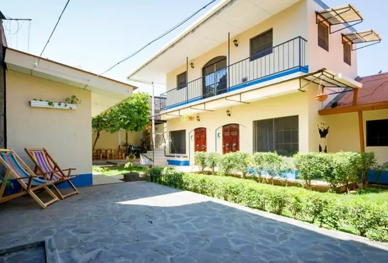 Best Hostels in Leon - Poco a Poco Hostel Outdoor Terrace