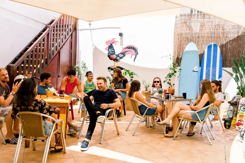 Best Hostels in Lagos - Rising Cock Party Hostel Common Area
