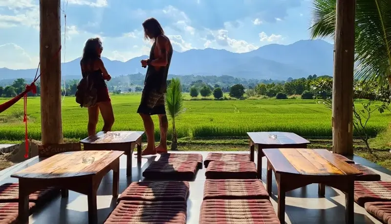 Best Hostels in Pai - Atlas Valley Common Area