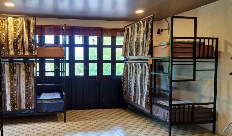 Best Hostels in Pai - Atlas Valley Dorm Room