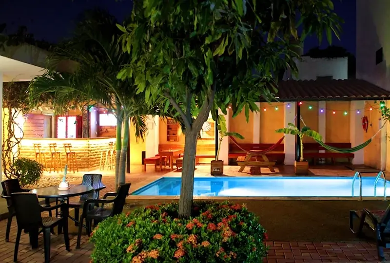 Best Hostels in Santa Marta - Cacao Hostel Pool Area