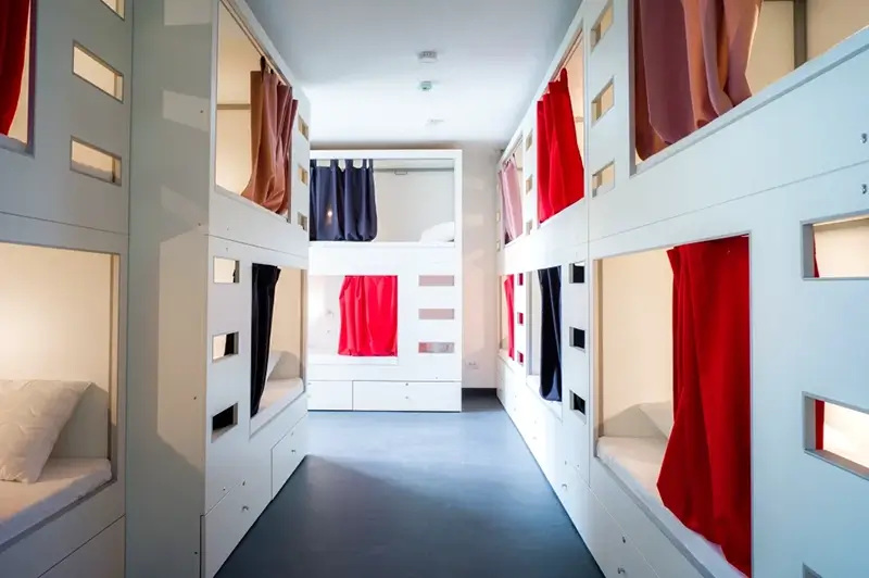 Best Hostels in Belgrade - Good People Design Hostel Dorm Room