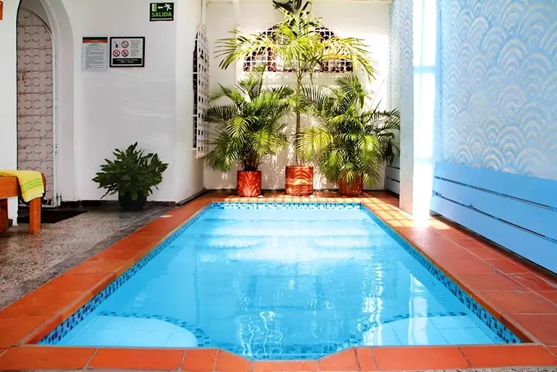 Best Hostels in Santa Marta - La Guaca Hostel Pool Area