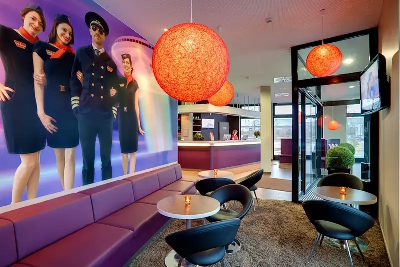 Best Hostels in Frankfurt | MEININGER Frankfurt Main Airport Common Area