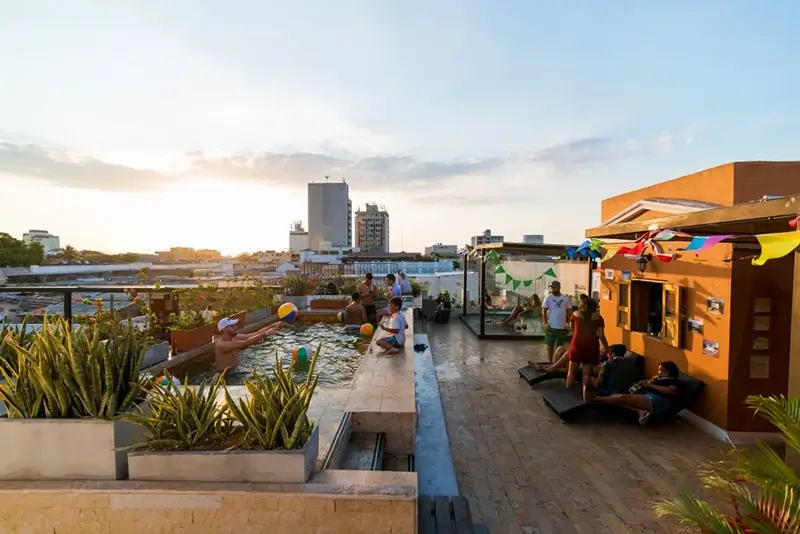 Best Hostels in Santa Marta - Masaya Santa Marta Rooftop Pool
