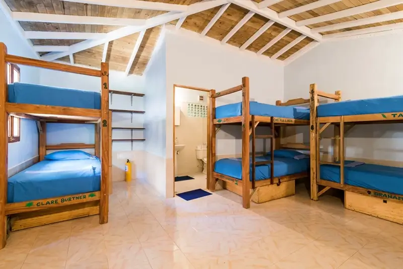 Colombia Hostels - Rio Hostel Buritaca Dorm Room