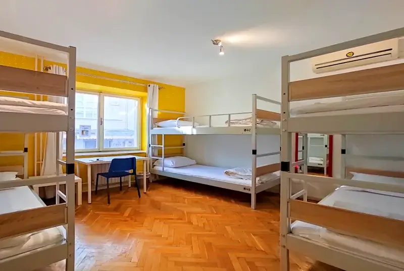 Hostels in Zagreb | Whole Wide World Hostel Dorm Room
