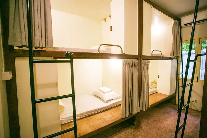 Best Hostels in Vientiane - Barn1920s Hostel Dorm Room