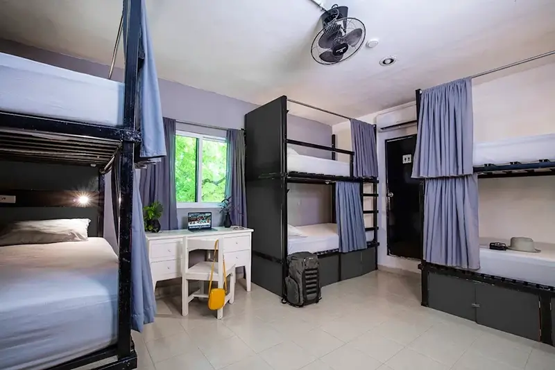 Best Hostels in Playa del Carmen - Che Playa Hostel Dorm Room