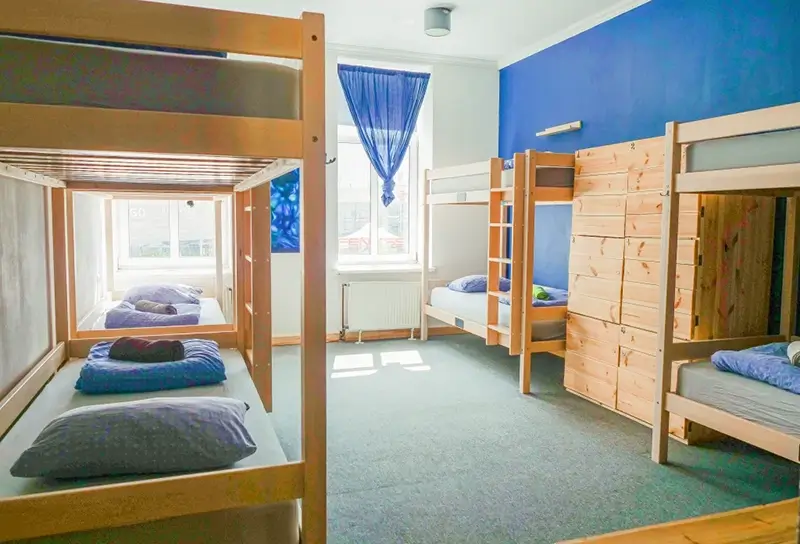 Best Hostels in Riga - Cinnamon Sally Backpackers Hostel Dorm Room
