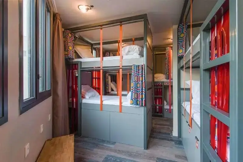 Best Hostels in Paris - Dorm Room at The People Paris Belleville