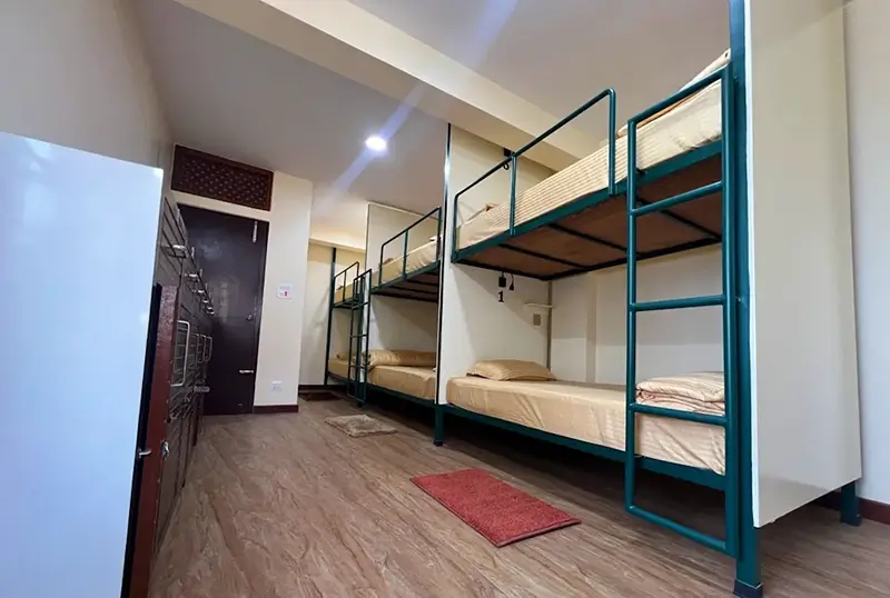 Best Hostels in Kathmandu - The Sparkling Turtle Backpackers Hostel Dorm Room