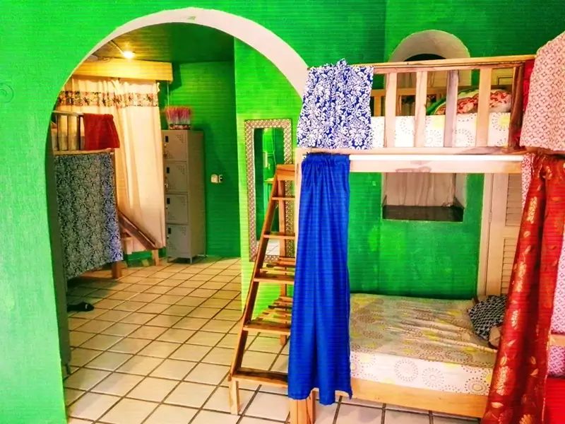 Best Hostels in Playa del Carmen - Tribe on the Beach Dorm Room