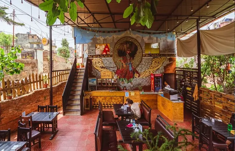 Kathmandu Hostels - WanderThirst Hostels Common Area