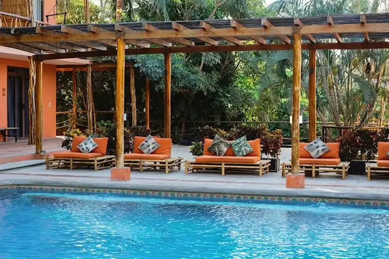 Best Hostels in Puerto Escondido - Bonita Escondida Pool Area