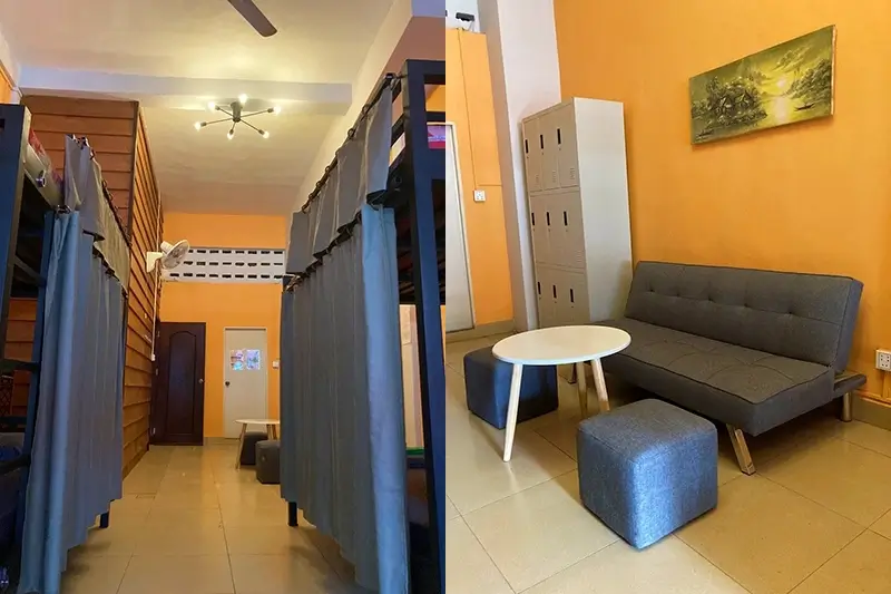 Best Hostels in Battambang - Ganesha Family Guesthouse Dorm Room