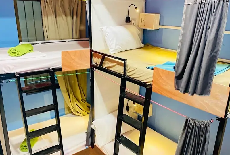 Best Hostels in Battambang - Social Backpacker Hostel Dorm Room