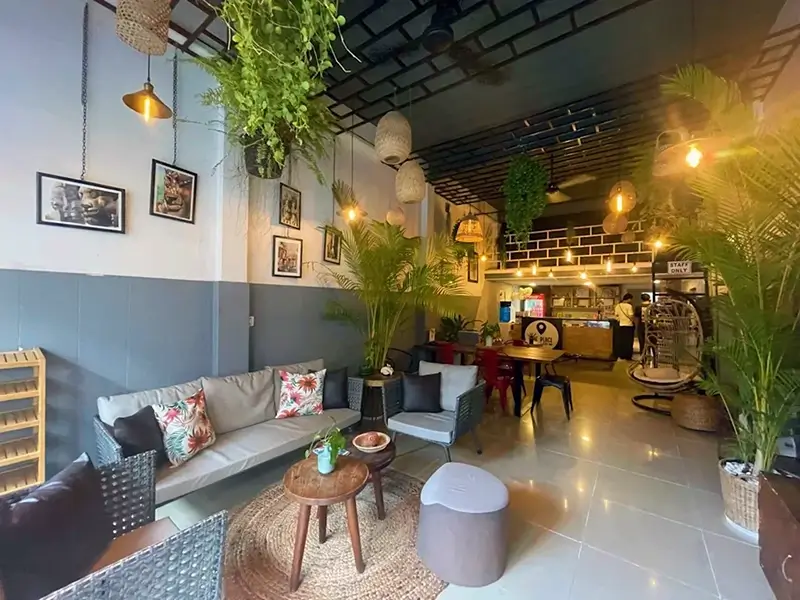Best Hostels in Battambang - THE PLACE Hostel Battambang Common Area