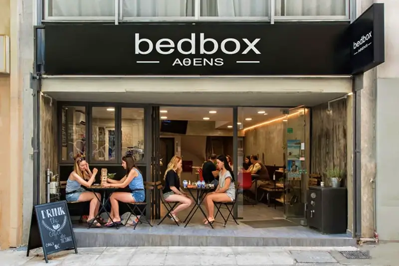 Best Hostels in Athens - Bedbox Hostel Exterior