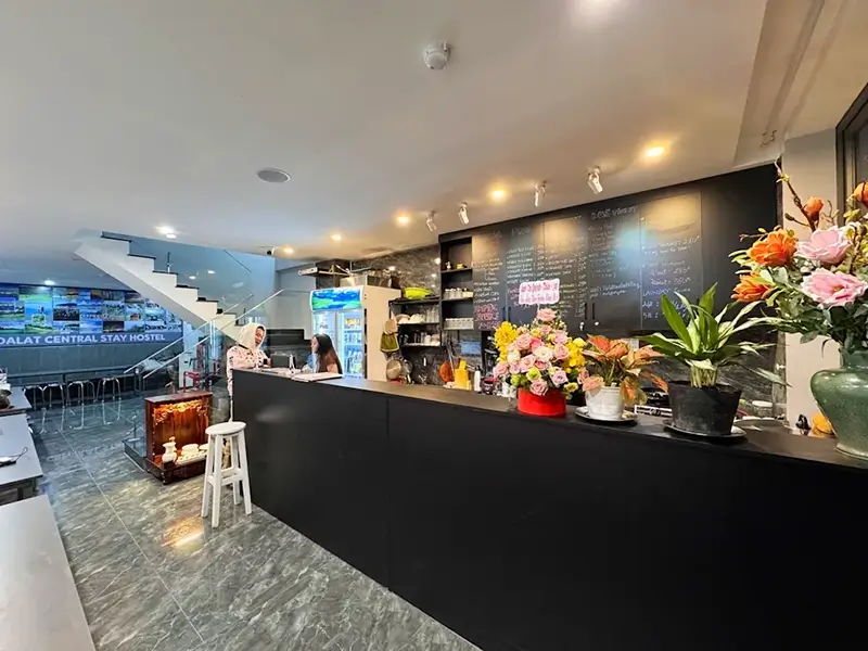 Best Hostels in Da Lat, Vietnam - Dalat Central Stay Reception