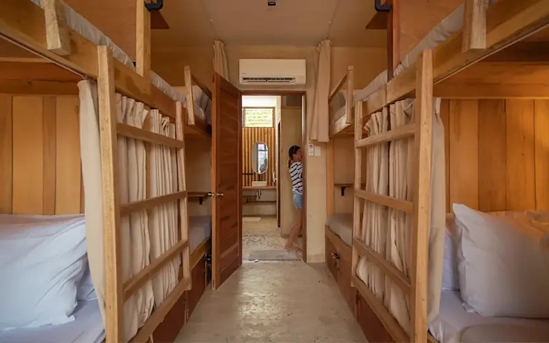 Best Hostels in Siargao Island - Matcha Hostel Siargao Dorm Room