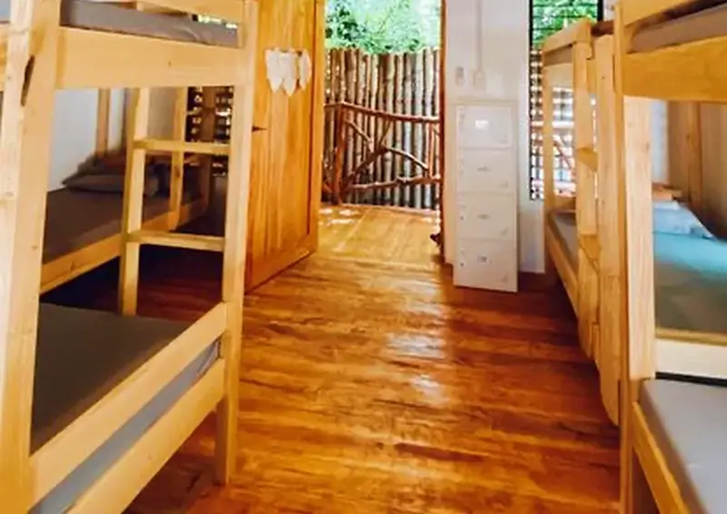 Best Hostels in Siquijor, Philippines - Monkey Business Bungalows Dorm Room