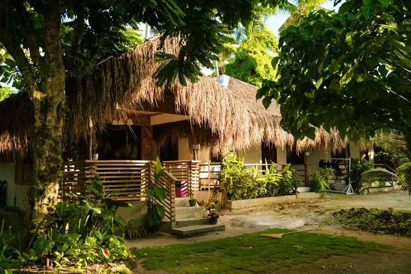 Best Hostels in Siargao - Ozen Freediving Hostel Garden