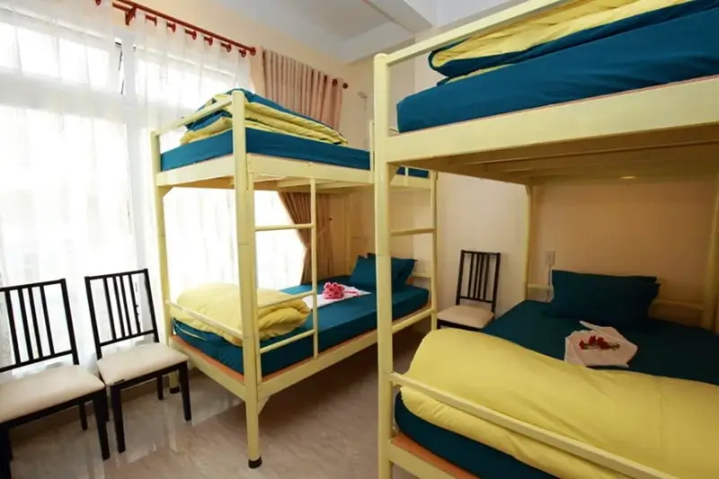 Best Hostels in Da Lat - Pretty Backpackers House Dorm Room