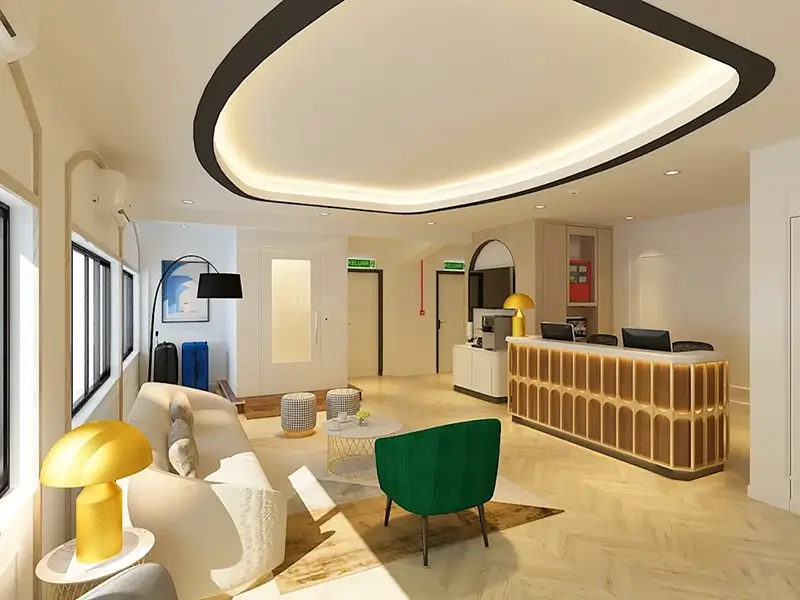 Best Hostels in Kota Kinabalu - Signel Poshtel Common Area