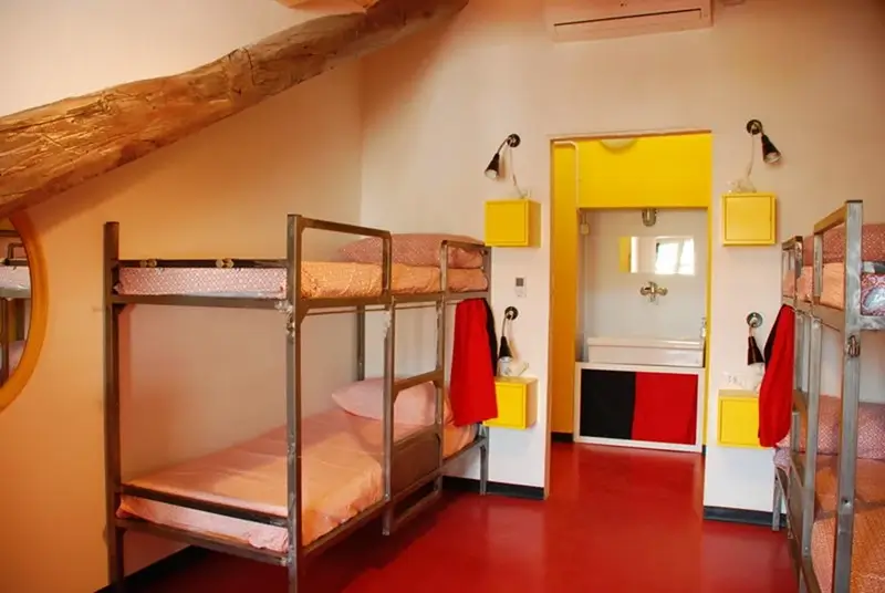 Best Hostels in Turin - Attic Hostel Torino Dorm Room